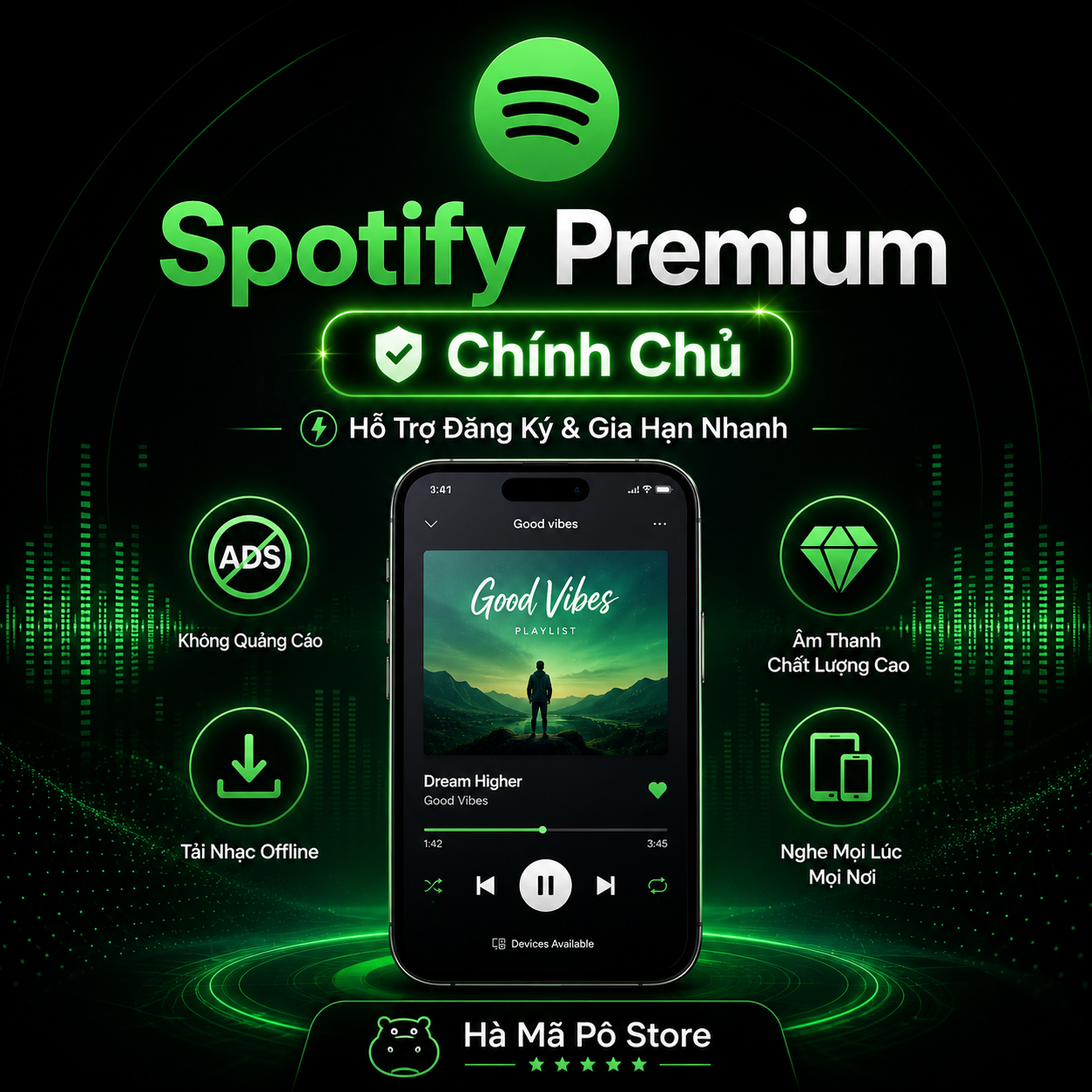 Spotify Premium Chính Chủ Spotify Premium Chính Chủ