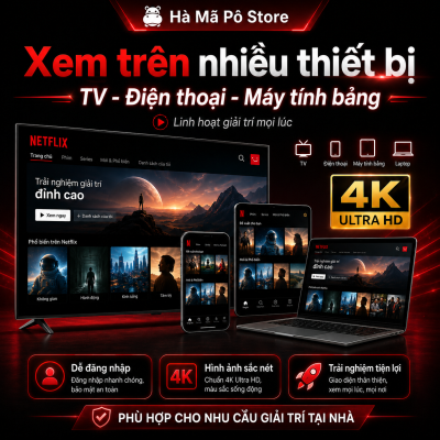Tài Khoản Netflix Premium