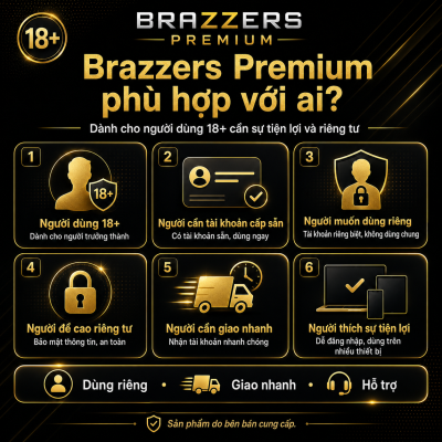 tài khoản Brazzer Premium