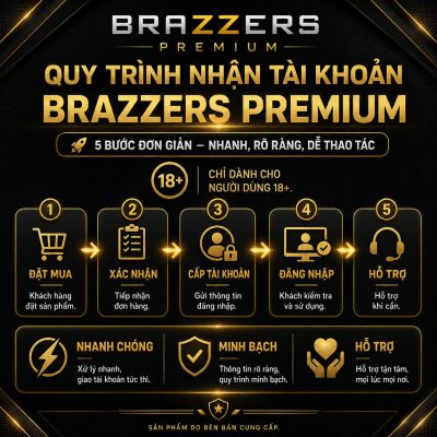 tài khoản Brazzer Premium