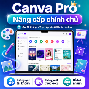 Nâng cấp canva pro