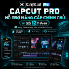 nâng cấp CapCut Pro 12 tháng
