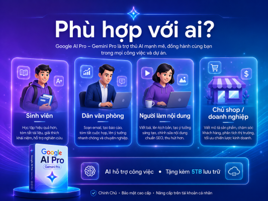 Nâng Cấp Google AI Pro