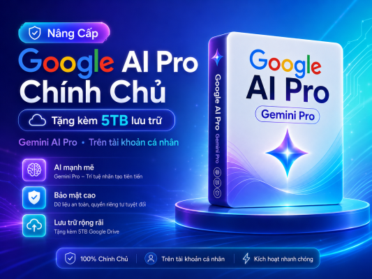 Nâng Cấp Google AI Pro